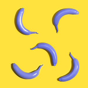 系列的画紫色香蕉
