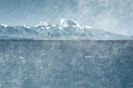 高山雪山, 风景如画的高山景观