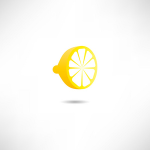 柠檬半图标