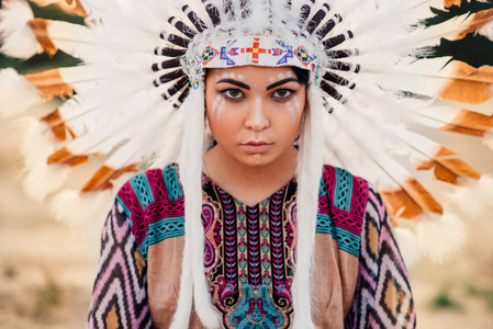 美国印第安女人