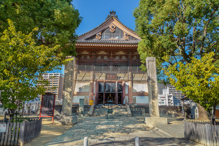 在东光寺在大阪 Eirei 堂