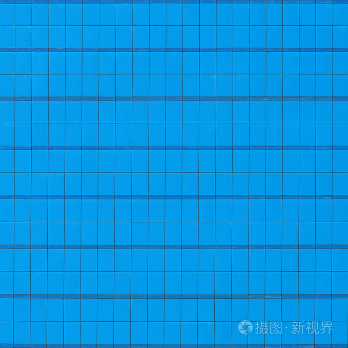 蓝色的玻璃幕墙