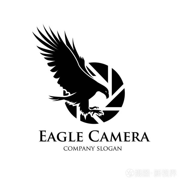 飞鹰logo,小鸟标志套装,猎鹰徽标,鹰标志,矢量标志模板