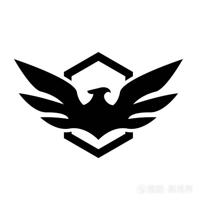 飞鹰logo,小鸟标志套装,猎鹰徽标,鹰标志,矢量标志模板
