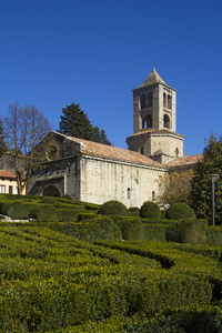 圣玛丽教堂，Camprodon，赫罗纳省，加泰罗尼亚 Sp