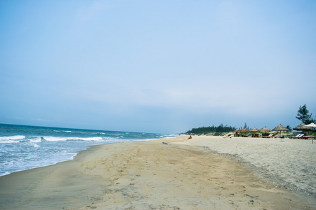 海滩加勒比海的沙