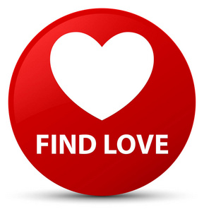 寻找爱红色圆的按钮