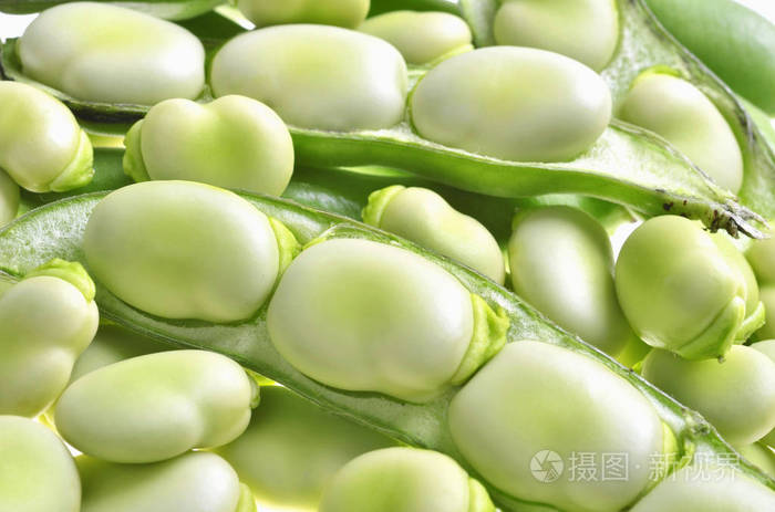 蚕豆豆荚和谷物上照片-正版商用图片0cibrv-摄图新视界