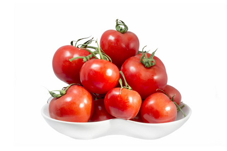 新鲜有机番茄图片