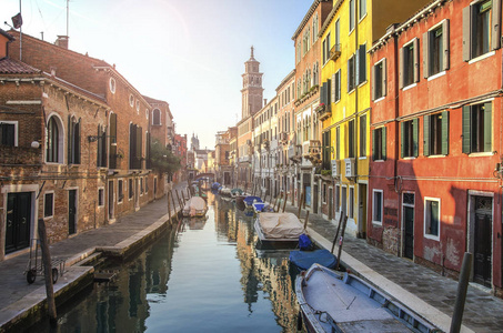风景美丽的威尼斯意大利