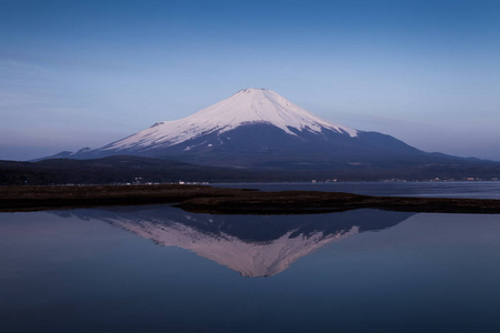 富士山和 Yamanakako 湖