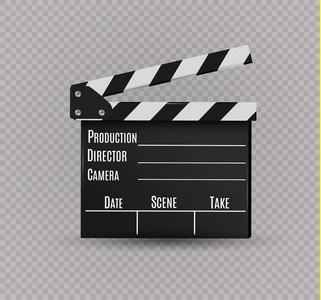 现实上白色的 background.film.time clapper.cinema.Board