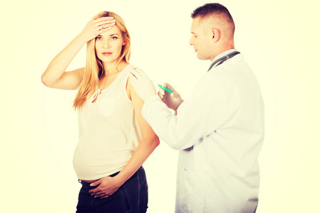 孕妇接种疫苗