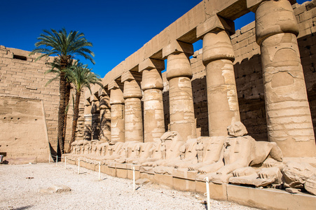 埃及卢克索的卡纳克神庙