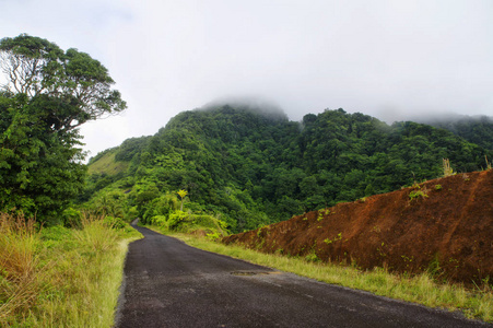 从 Penville 到朴茨茅斯，多米尼克，小安山道路