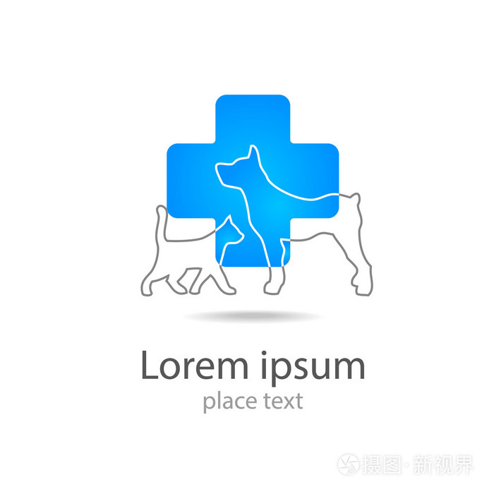 兽医的标志