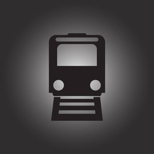 火车图标矢量 现代交通标志 网站 社会媒体 Ui，移动应用程序，Eps10