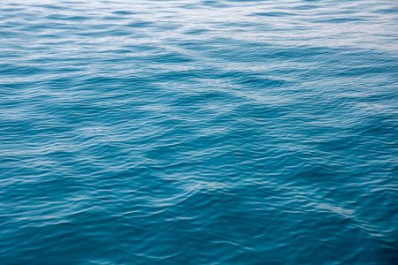 蓝色的大海表面纹理背景