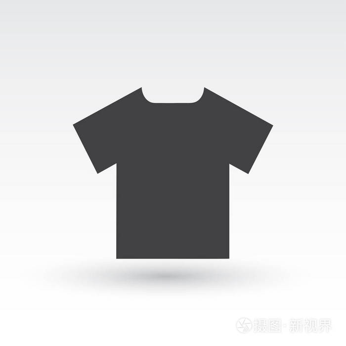 向量v 领 t 恤样机.男式黑色短袖 t 恤模板.前部和后部两侧