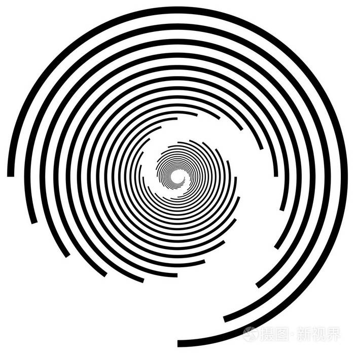圆形图案的几何艺术