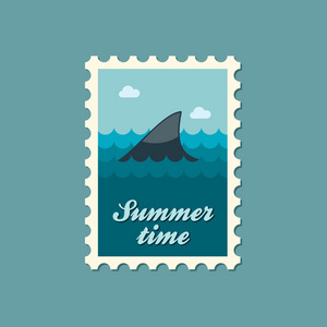 鱼翅平邮票夏季图片
