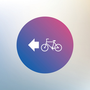 自行车路径跟踪标志图片