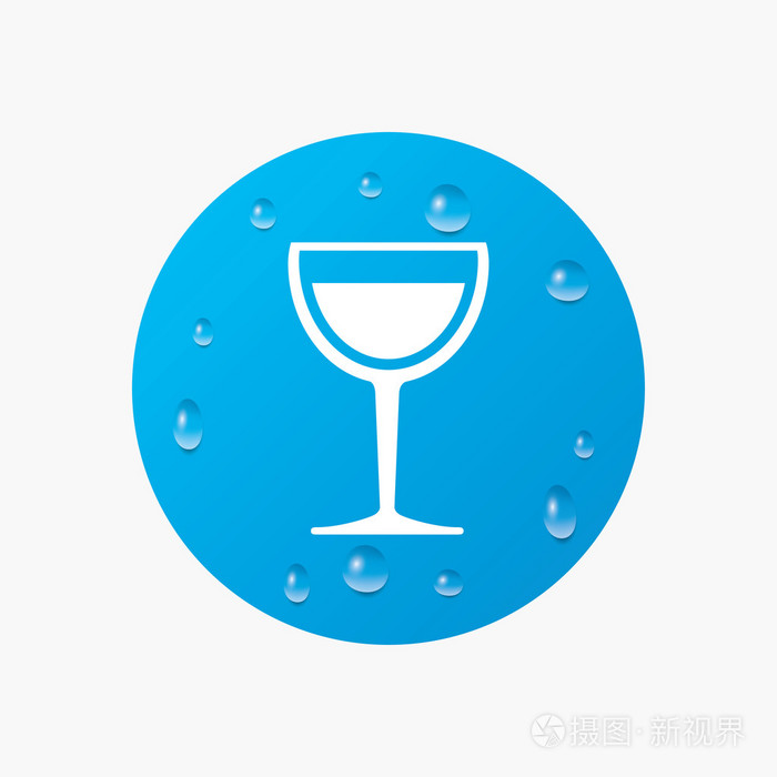 葡萄酒杯,喝标志图标