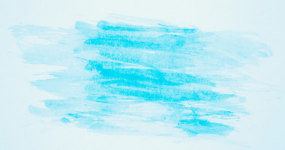蓝色的油漆在纸上