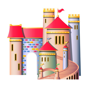 孤立的童话城堡