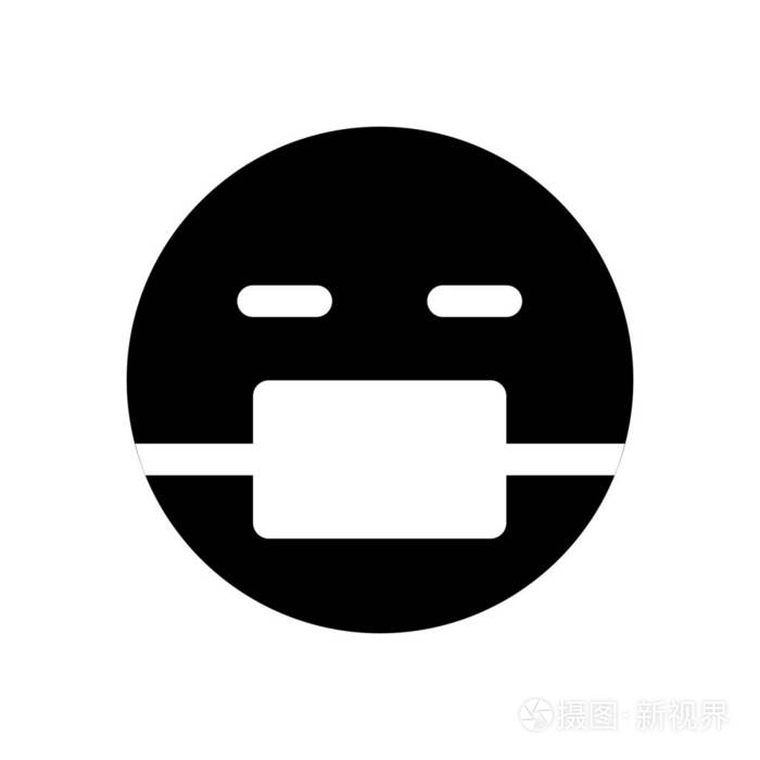 与医用口罩表情符号