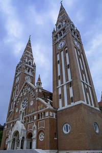 在匈牙利塞格德大教堂