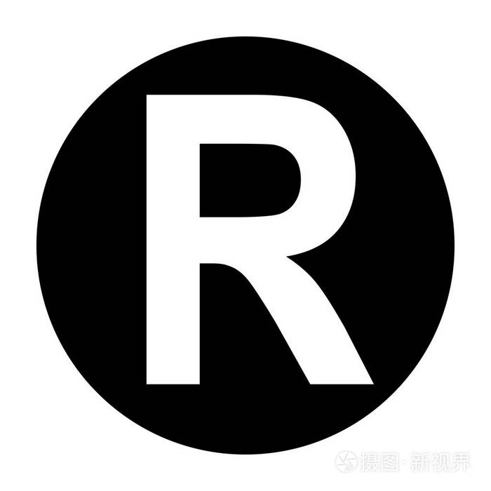 商标黑色圆圈图标
