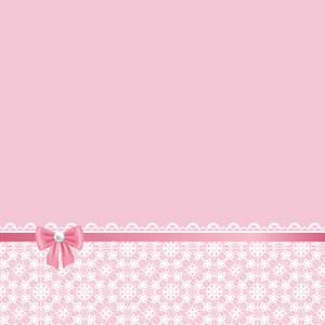 粉红色的背景上的花边框架