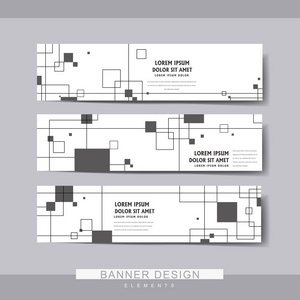 创意横幅模板集设计