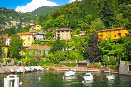 在 Lobardy，意大利 Varenna