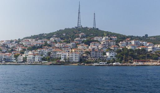 别墅和酒店上王子的 Islands.Turkey