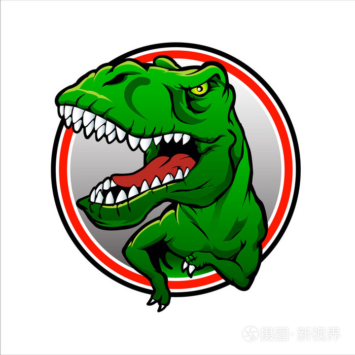 霸王龙矢量绘图/t-rex