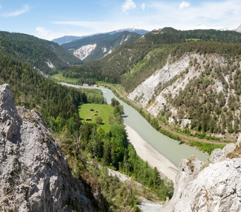 舒适，瑞士 Rheinschlucht