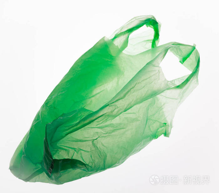 绿色塑料袋