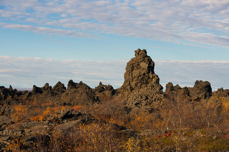 熔岩的地层图片