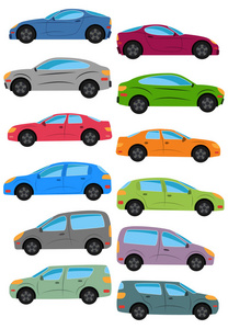 组的不同汽车类型