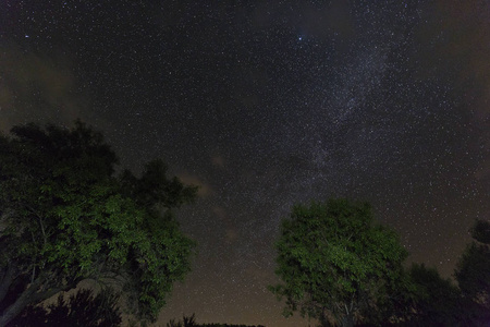 天空很多星星在塞拉利昂德尔塞古拉