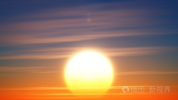 太阳升起