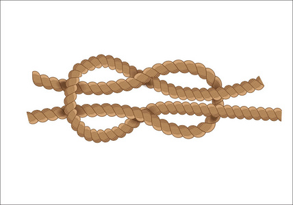 航海的绳子结
