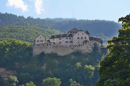 瓦杜兹城堡 城堡，以前也称为 Hohenliechtenstein