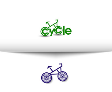 骑自行车和骑自行车的标志