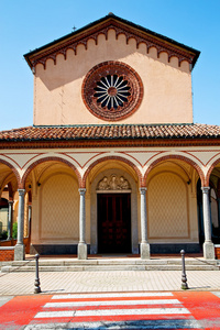 意大利米兰欧洲美丽的老建筑