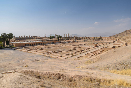 波斯波利斯在伊朗设拉子的废墟