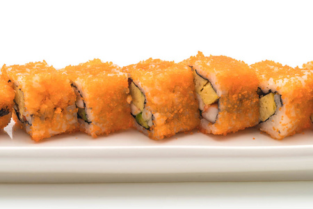 加州寿司卷日本的食物风格