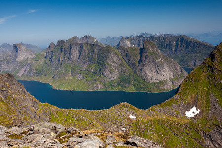 挪威绿色山水美如画